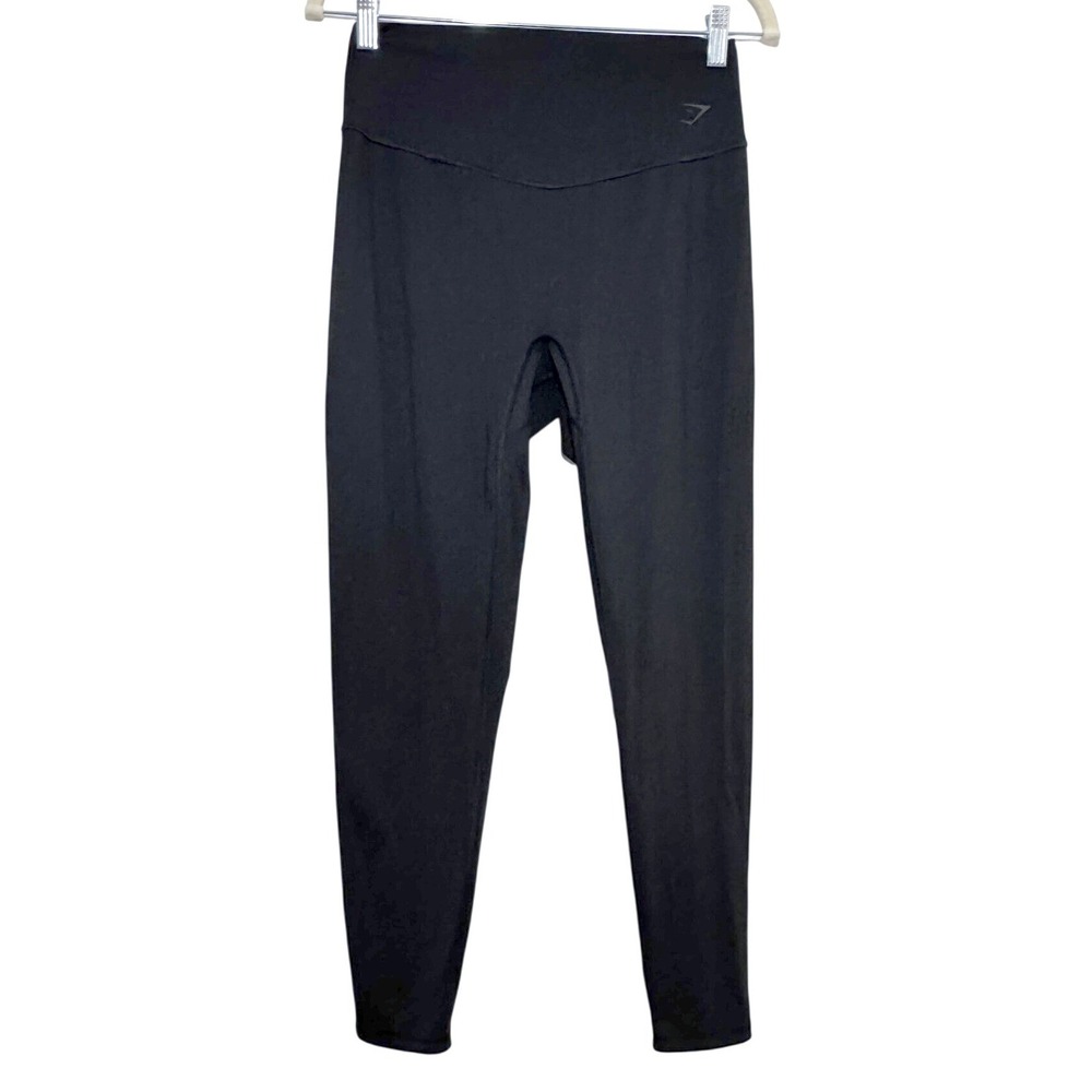Gymshark Black Training High Waisted Elevate Leggings Large B3A6M-BBBB-L-AQ2